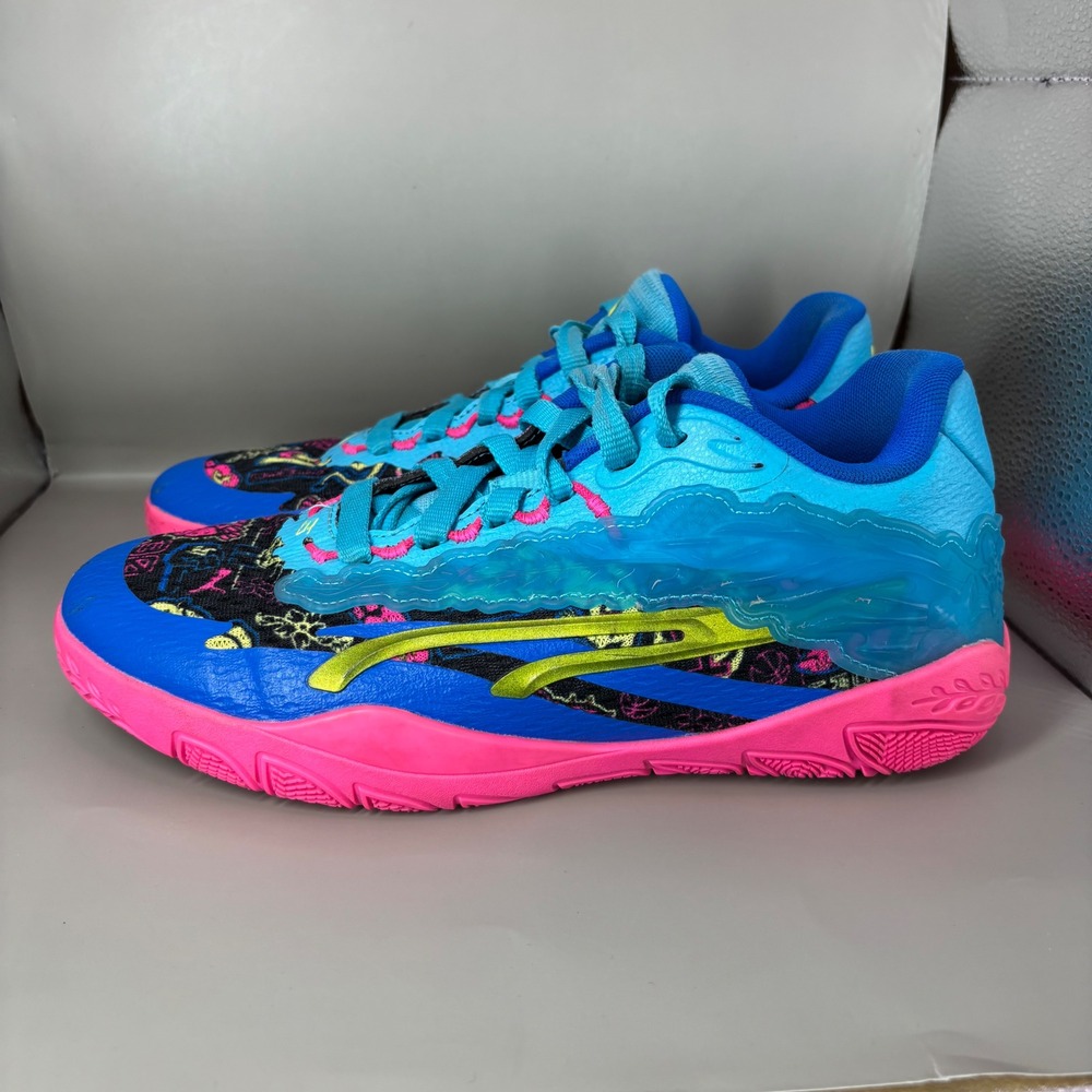 Puma Stewie 2 Ruby Blue Pink Basketball Shoes 380070-01 Womens 9.5 - Picture 5 of 9
